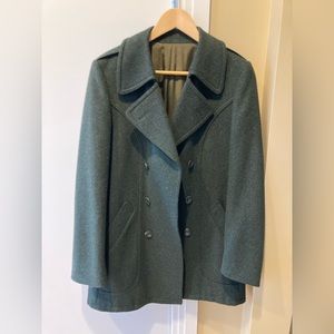 Austrian Lodenwool peacoat 36R